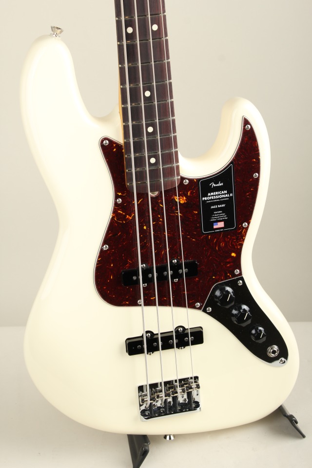 FENDER American Professional II Jazz Bass RW Olympic White【S/N US23075308】 フェンダー サブ画像8