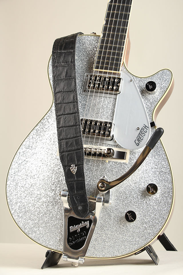 G6129T-59 Vintage Select '59 Silver Jet with Bigsby Silver Sparkle