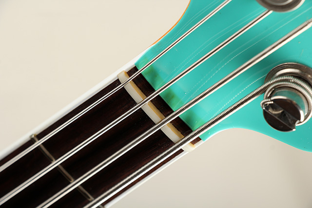 FENDER American Vintage II 1966 Jazz Bass Left-Hand  Sea Foam Green フェンダー サブ画像9