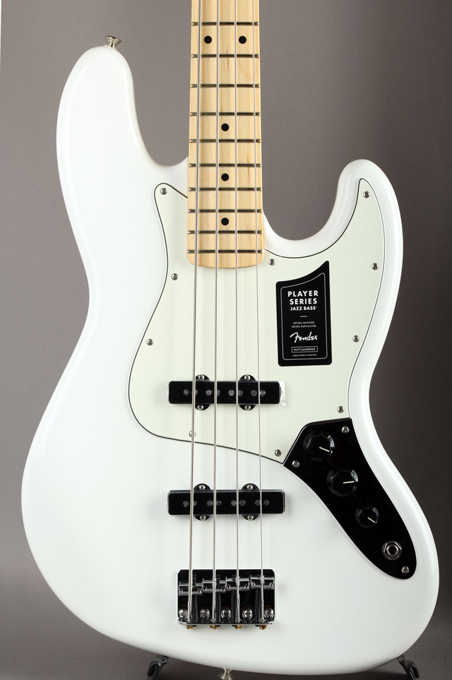 Player Jazz Bass Polar White/M