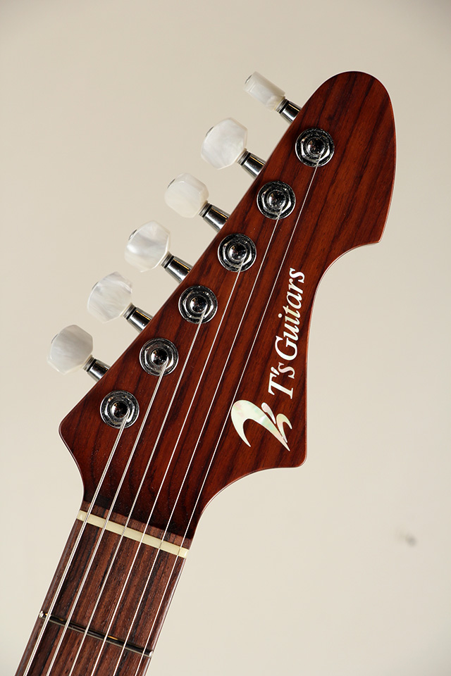 T's Guitars DST-24 Custom RoseNeck / Trans Blue Burst ティーズ・ギターズ サブ画像7