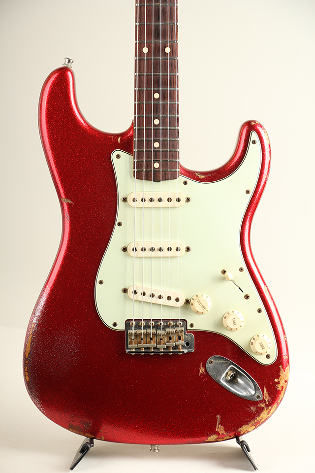 1960 Stratocaster Relic Red Sparkle