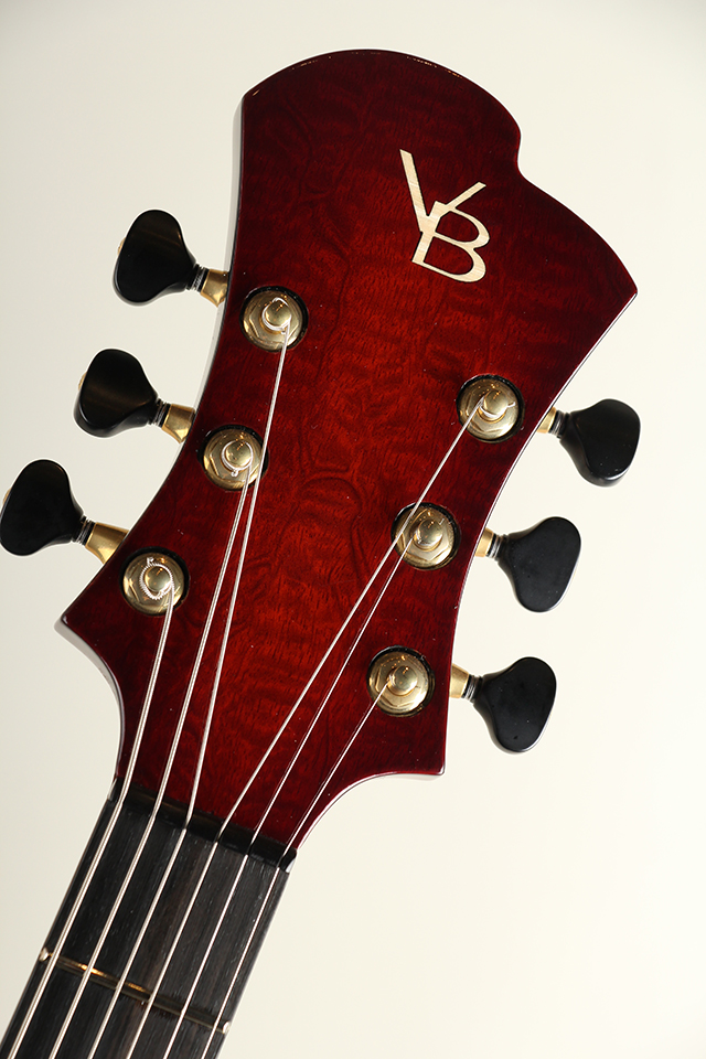 Victor Baker Guitars Model 35 Chambered Semi-hollow Quilted Mahogany veneer face ヴィクター ベイカー サブ画像7