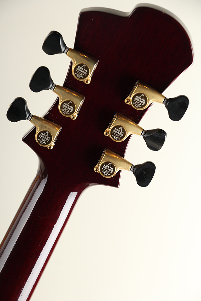 Victor Baker Guitars Model 35 Chambered Semi-hollow Quilted Mahogany veneer face ヴィクター ベイカー サブ画像8