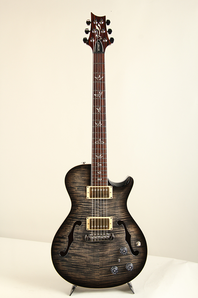 Paul Reed Smith 25th Anniversary Singlecut Hollowbody II 10 top Charcoal Burst ポールリードスミス サブ画像1