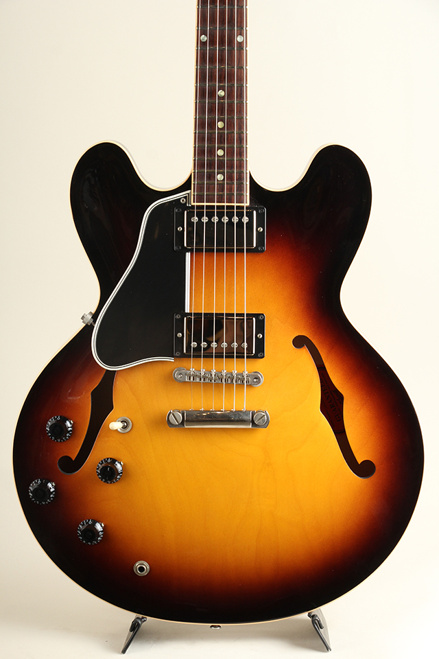 ES-335 Dot Plain Left Hand Vintage Sunburst 