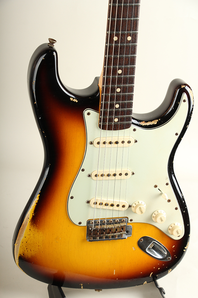 FENDER CUSTOM SHOP MBS 1963 Stratocaster Heavy Relic 3 Color Sunburst Built by John Cruz フェンダーカスタムショップ サブ画像2