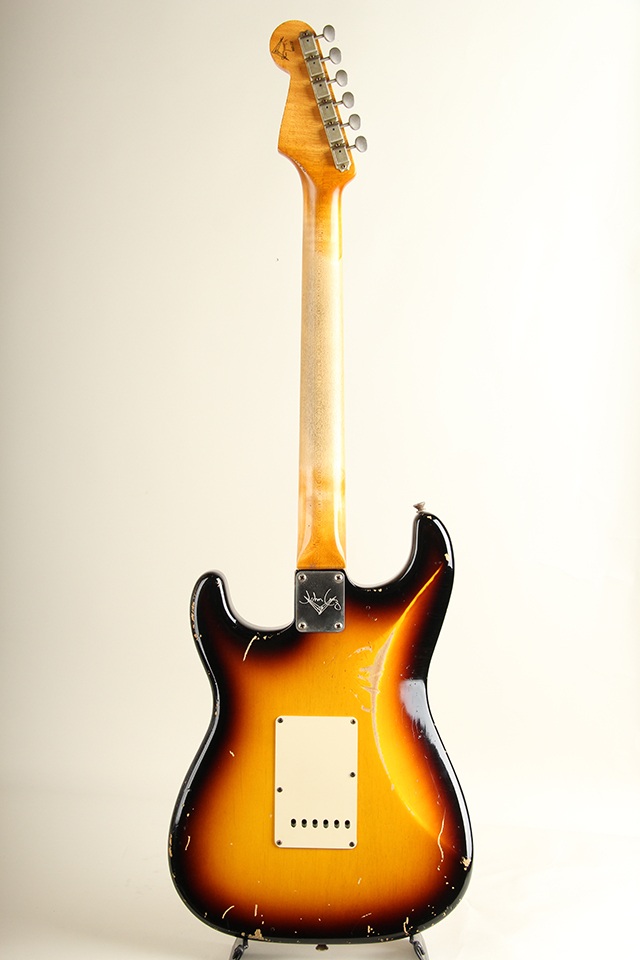 FENDER CUSTOM SHOP MBS 1963 Stratocaster Heavy Relic 3 Color Sunburst Built by John Cruz フェンダーカスタムショップ サブ画像4