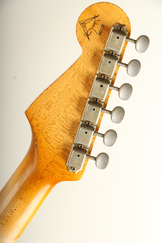 FENDER CUSTOM SHOP MBS 1963 Stratocaster Heavy Relic 3 Color Sunburst Built by John Cruz フェンダーカスタムショップ サブ画像9