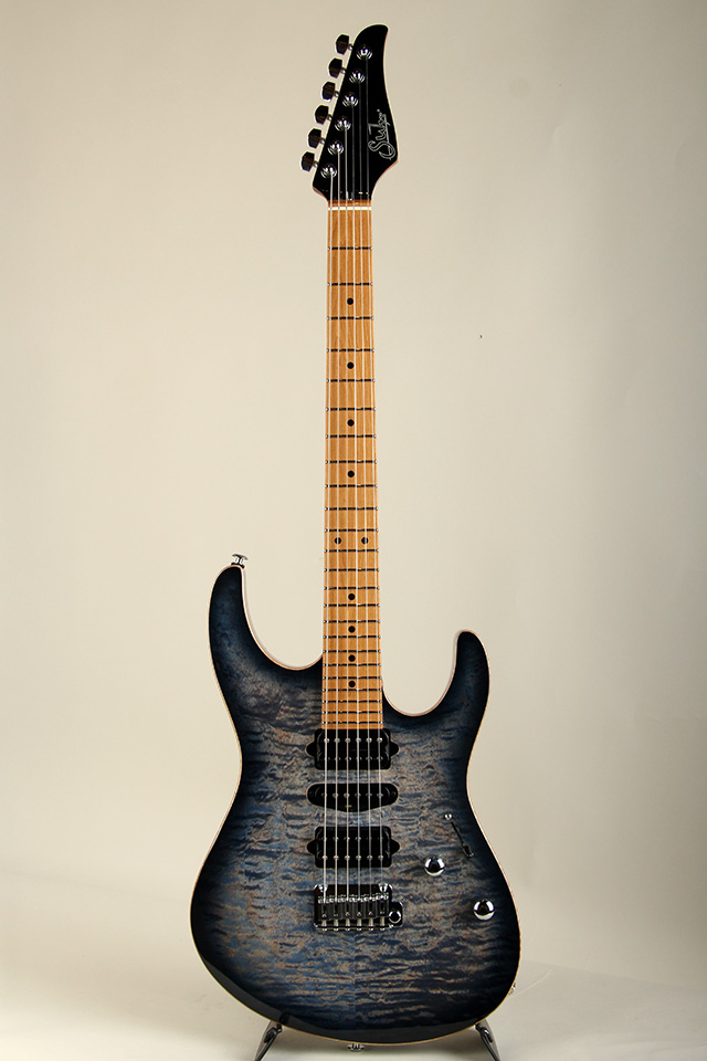 Suhr Modern Plus Faded Trans Whale Blue Burst サー サブ画像1