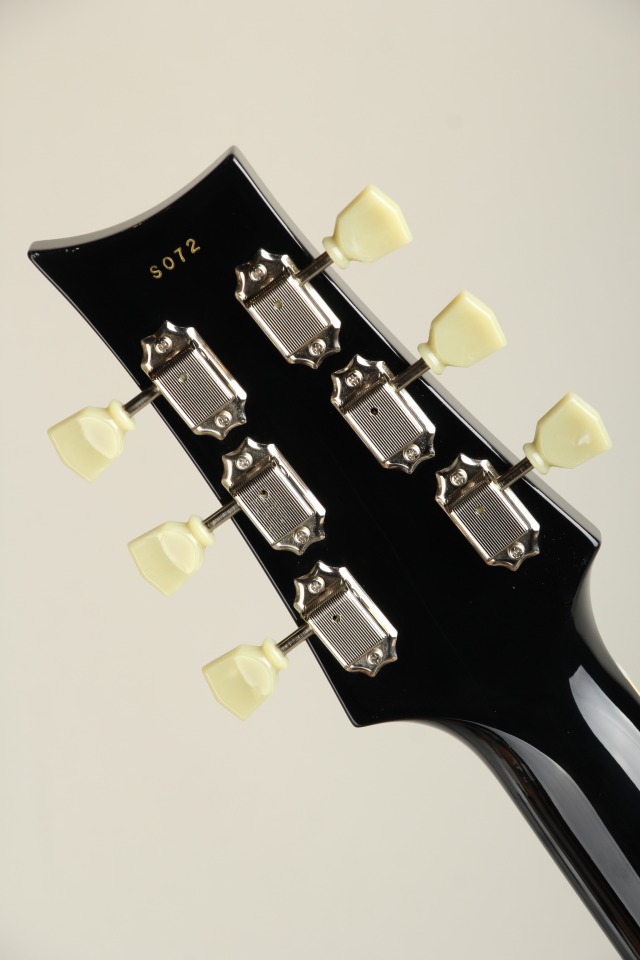 Three Dots Guitars SH Ebony Black スリードッツ サブ画像7
