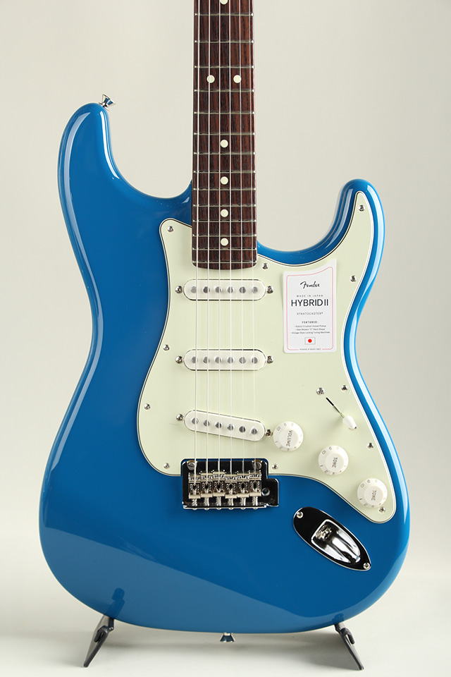 Made in Japan Hybrid II Stratocaster RW Forest Blue