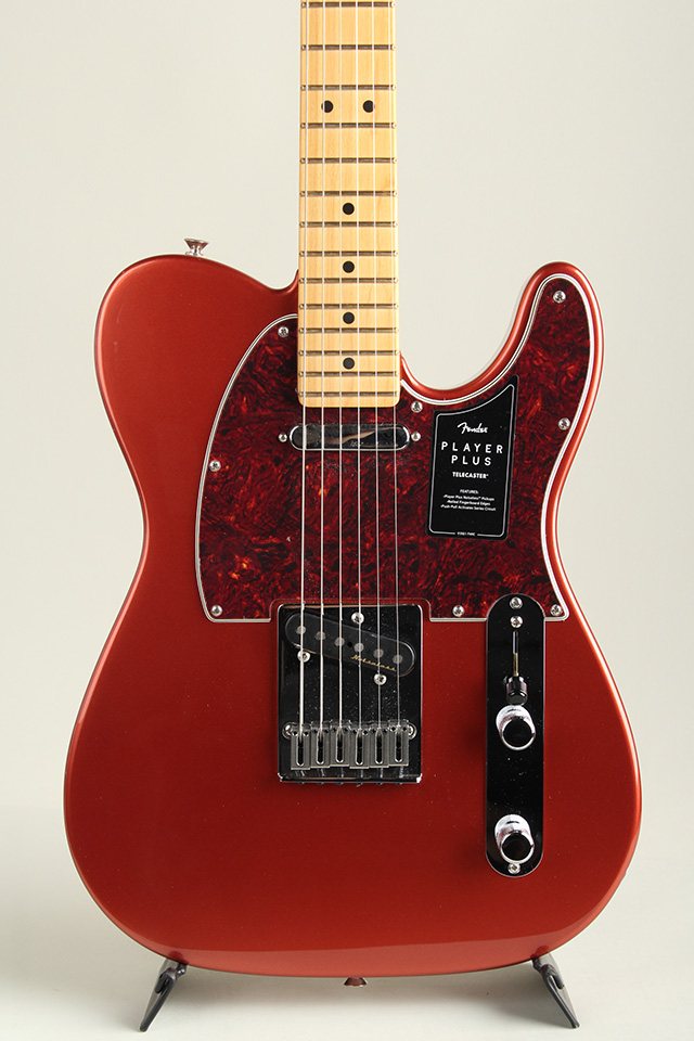FENDER Player Plus Telecaster MN Aged Candy Apple Red 商品詳細