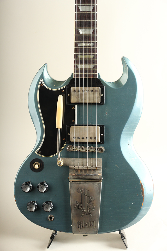 1964 SG Standard Left Hand Pelham Blue Maestro Murphy Lab Heavy Aged #403294