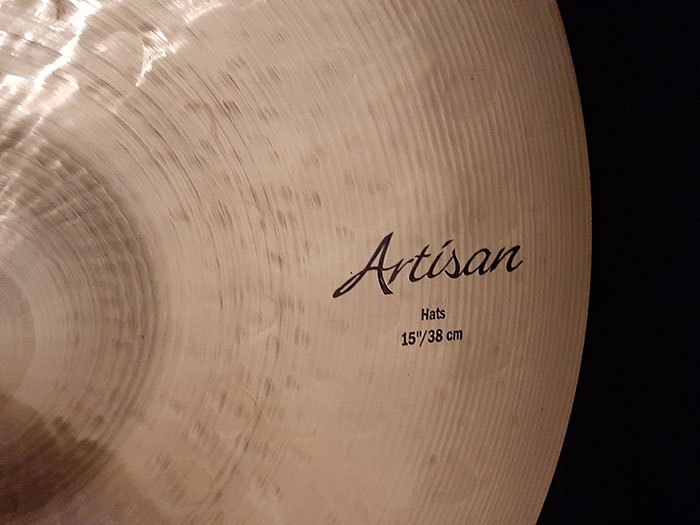 SABIAN Artisan 【選定買付シンバル・受注オーダーサイズ】Artisan 15 Hats (VL-15TAH/BAH) セイビアン アーティザン サブ画像1