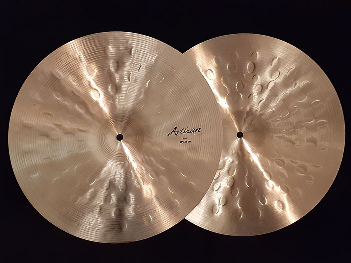 SABIAN Artisan 【選定買付シンバル・受注オーダーサイズ】Artisan 15 Hats (VL-15TAH/BAH) セイビアン アーティザン サブ画像5