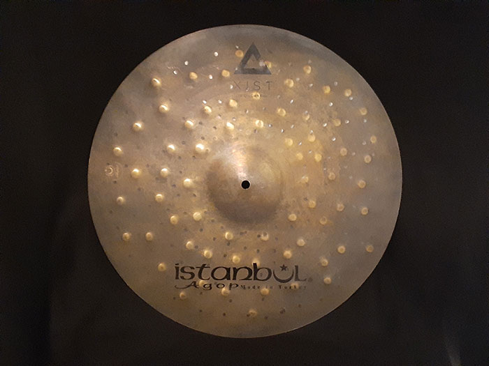 istanbul Agop 【新品特価25%OFF】XIST 19 DRY DARK  RIDE 2,194g イスタンブールアゴップ