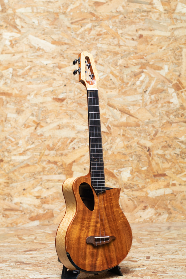 Toda Guitars ALIEN Hawaiian Koa × Birdseye Maple Concert 戸田ギターズ サブ画像2