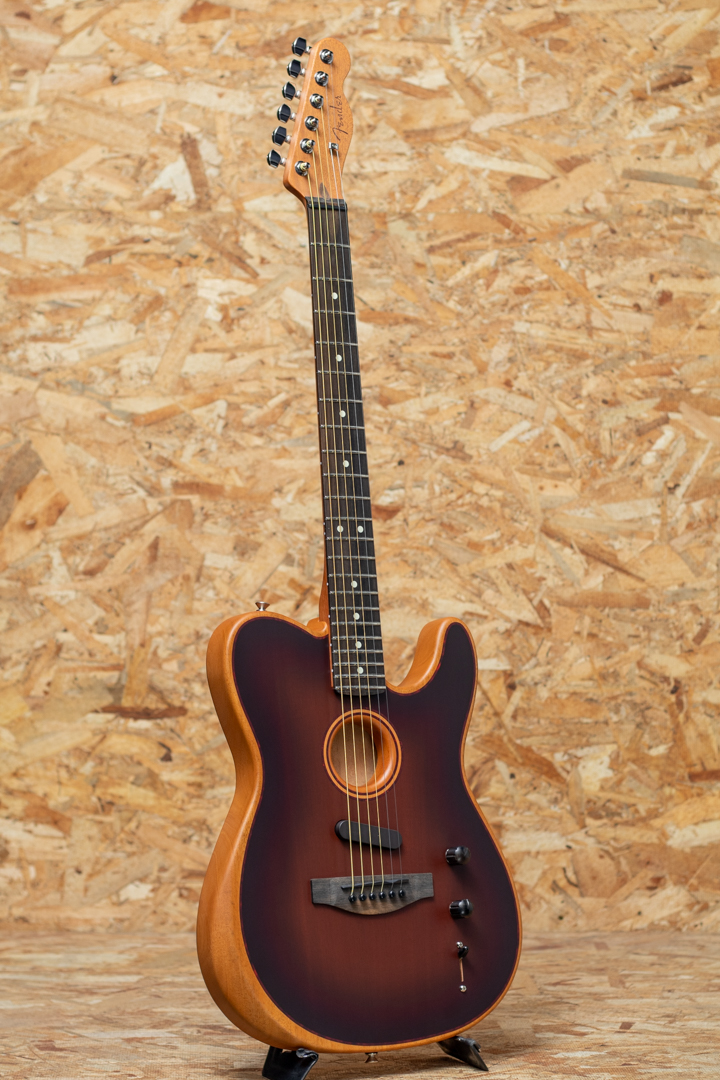 FENDER American Acoustasonic Telecaster All-Mahogany Bourbon Burst フェンダー サブ画像2