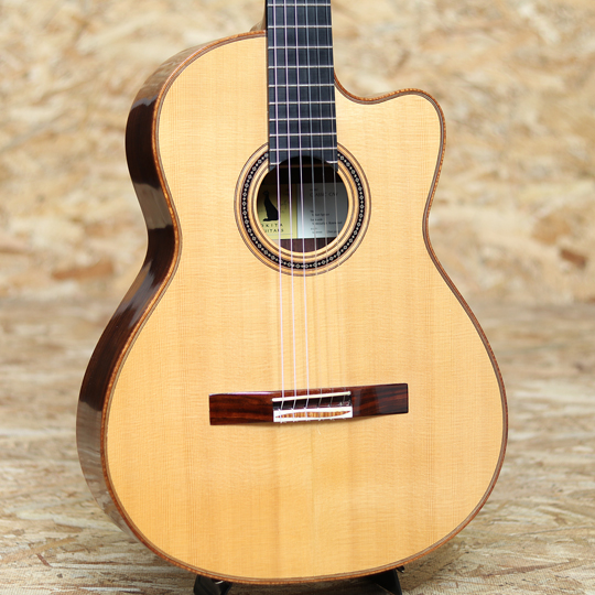 Okita Guitars Classic Cutaway Italian Spruce/Venezuelan Rosewood オキタギターズ