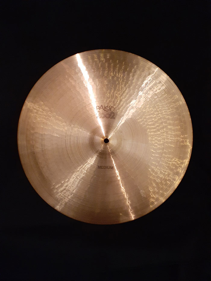 お手頃価格 珍品 Paiste 2002 黒ロゴ Medium 20インチ 79年製