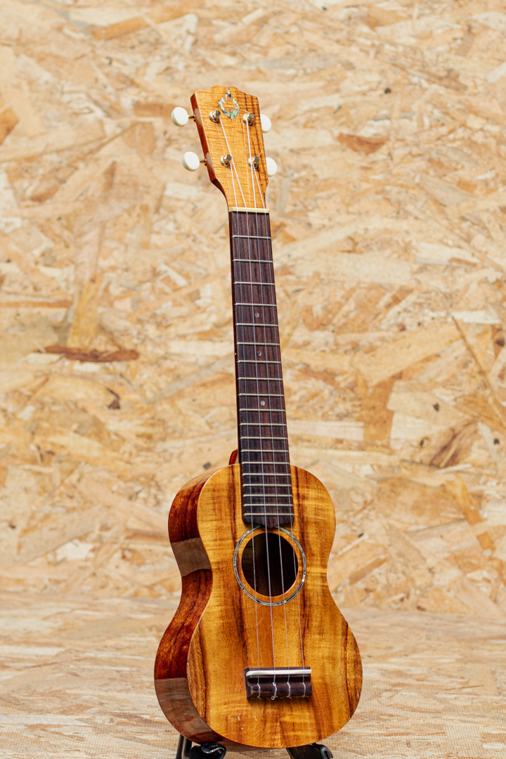 G-String Hawaiian Koa Soprano Long Neck ジーストリング サブ画像2