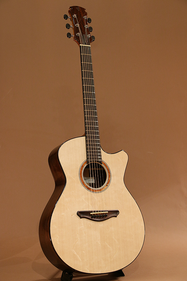FUJII GUITARS OM-cw Bearclaw Sitka Spruce & Amazon Rosewood フジイギター SM21UAG