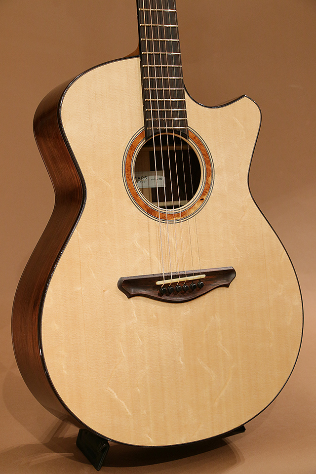 FUJII GUITARS OM-cw Bearclaw Sitka Spruce & Amazon Rosewood フジイギター SM21UAG サブ画像2
