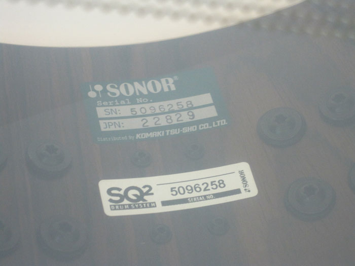 SONOR SQ1406SD/EHI-PA SQ2 Classical ビーチ・ヘヴィーシェル / ローズウッド ソナー サブ画像5