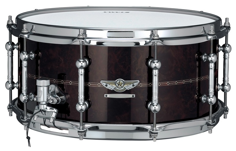 TBWS1465S WALNUT/BUBINGA STAR Reserve Snare Drum #3