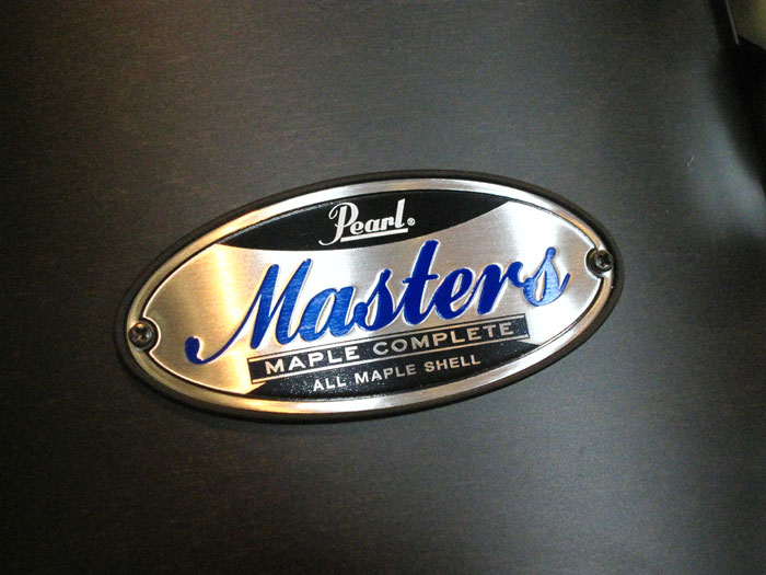 Pearl 【送料無料】MCT924BEDP/C 124 Mat Black Mist Masters Maple Complete Drum Set パール サブ画像4