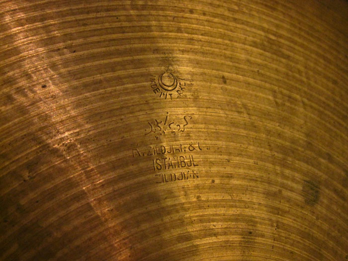 Zildjian 【VINTAGE】1959-66' K Zildjian Istanbul 15 HiHats  Intermediate Stamp 943g/953g ジルジャン サブ画像3