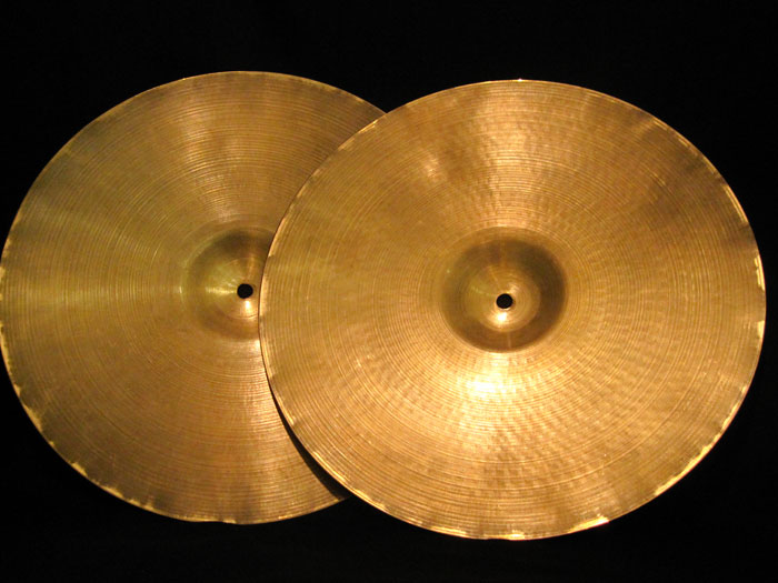 Zildjian 【VINTAGE】60's Avedis Zildjian 3-Dot Stamp 15 HiHats 1,081g/1,139g ジルジャン サブ画像7