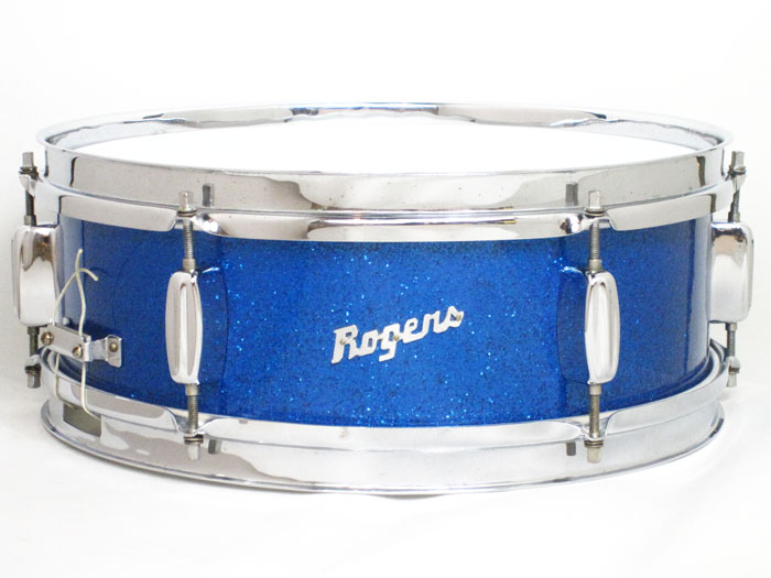 Rogers 【VINTAGE】Early 60's Luxor Model Blue Sparkle Pearl 14x5 Cleveland Ohio ロジャース