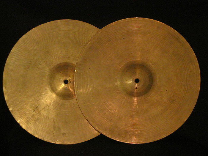 Zildjian 【VINTAGE】50's Avedis Zildjian 13 HiHats Fifties Stamp 561g/596g ジルジャン サブ画像6