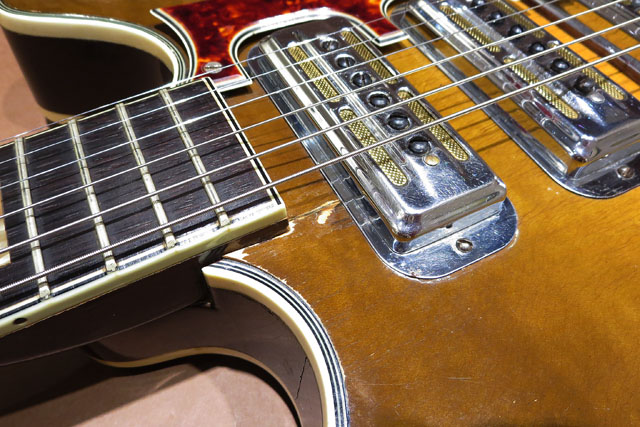 HARMONY 1963 H-75 / 3 Pickup Sunburst ハーモニー サブ画像12