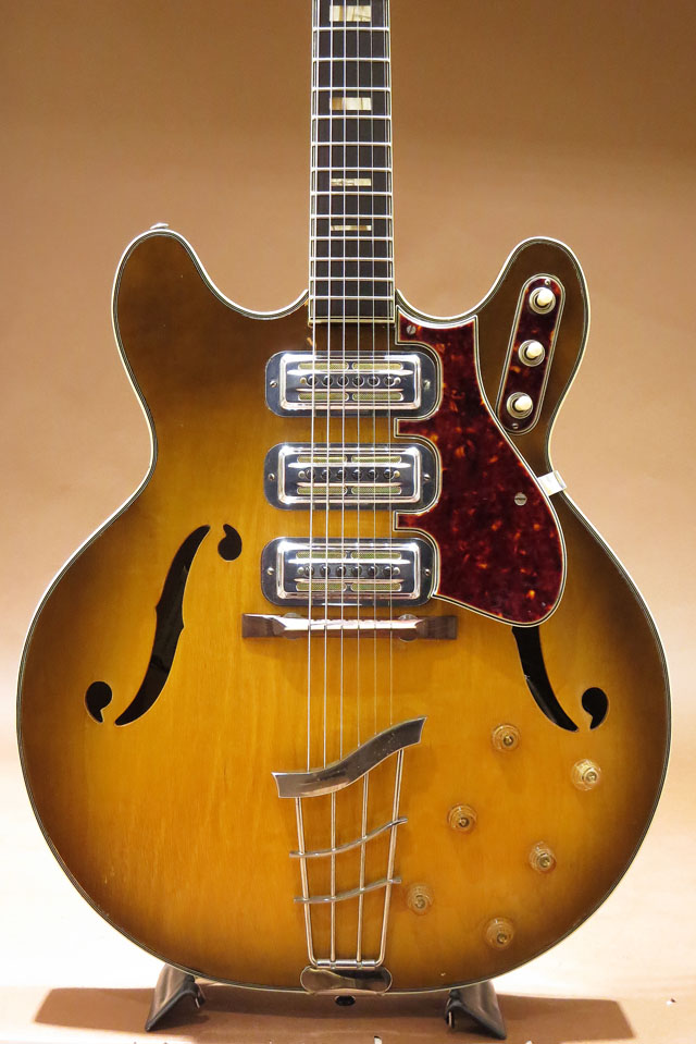 HARMONY 1963 H-75 / 3 Pickup Sunburst ハーモニー サブ画像2