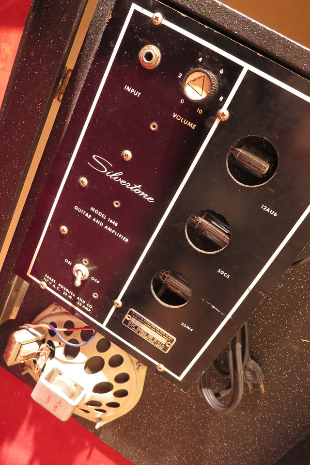 SILVERTONE 1962 Model 1448 Amp in Case シルバートーン サブ画像12