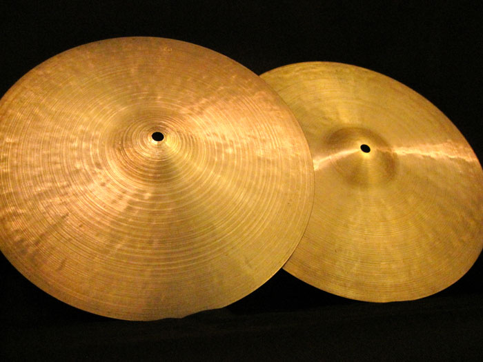 Zildjian 【VINTAGE】1966-77' K Zildjian Istanbul New Stamp 14 HiHats 804g/907g ジルジャン サブ画像6