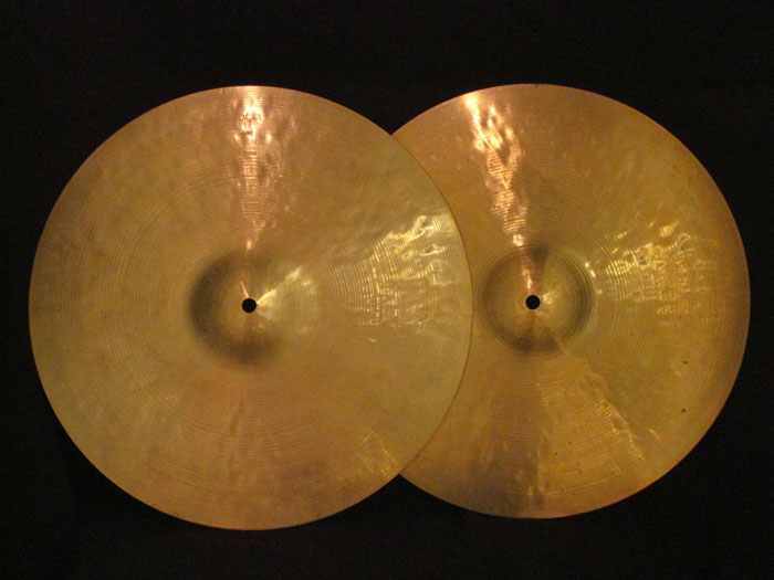 Zildjian 【VINTAGE】1966-77' K Zildjian Istanbul New Stamp 14 HiHats 1,012g/1,055g ジルジャン サブ画像1