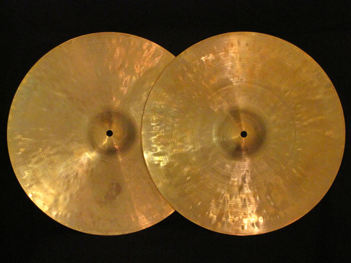 Zildjian 【VINTAGE】1966-77' K Zildjian Istanbul New Stamp 14 HiHats 1,012g/1,055g ジルジャン サブ画像6