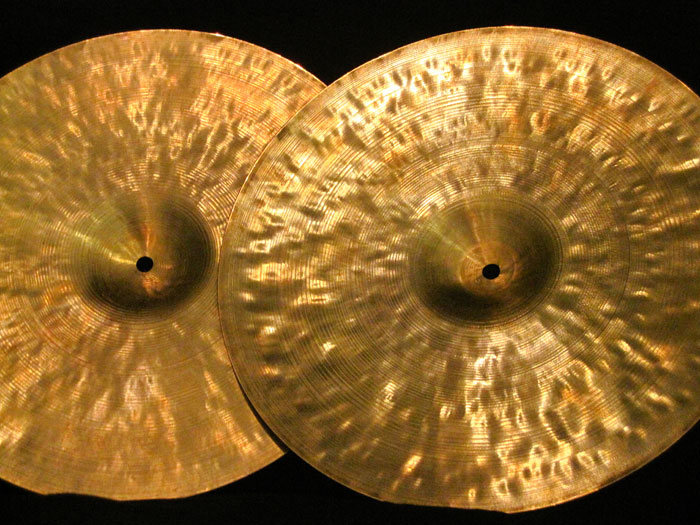 Zildjian 【VINTAGE】1966-77' K Zildjian Istanbul New Stamp 14 HiHats 1,012g/1,055g ジルジャン サブ画像7