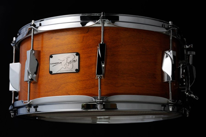 JSM-1455 刃 YAIBA Maple Snare Drum Antique Brown Mat LQ