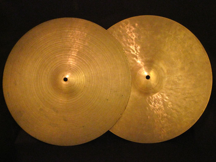 Zildjian 【VINTAGE】1966-77' K Zildjian Istanbul New Stamp 14 HiHats 745g/1,035g ジルジャン