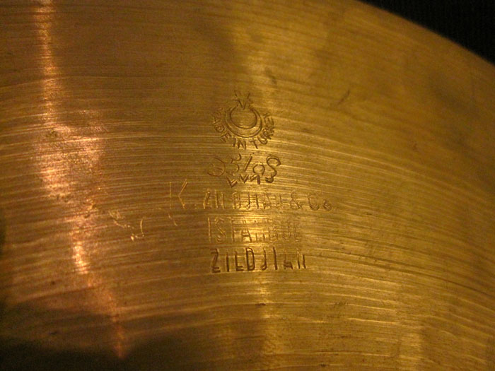 Zildjian 【VINTAGE】1966-77' K Zildjian Istanbul New Stamp 14 HiHats 745g/1,035g ジルジャン サブ画像3