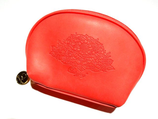 round pouch RED