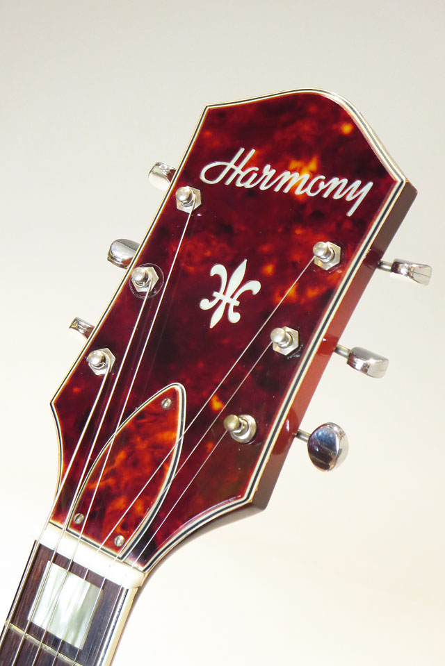 HARMONY 1966 H-77 3pick Up / Red burst ハーモニー サブ画像10