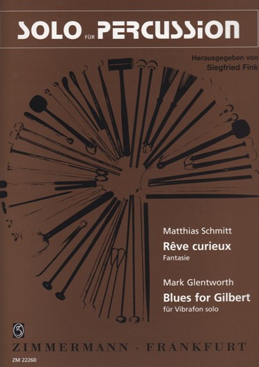 【ネコポス発送】ヴィブラフォンソロ『M.Schmitt/Reve curieux』『M.Glentworth/Blues for Gilbert』