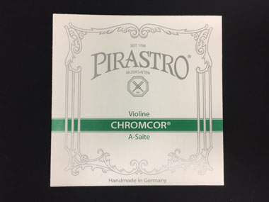 PIRASTRO 【ネコポス発送】ヴァイオリン弦 Chromcor（クロムコア） A線  4/4 在庫限り旧価格 ピラストロ バイオリンゲン