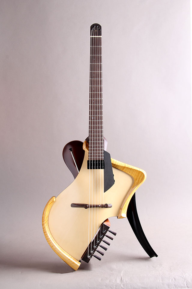 Michihiro Matsuda Guitars Matsuda Headless Arched Top Acoustic Electric